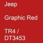 Preview: Jeep, Graphic Red, TR4 / DT3453.